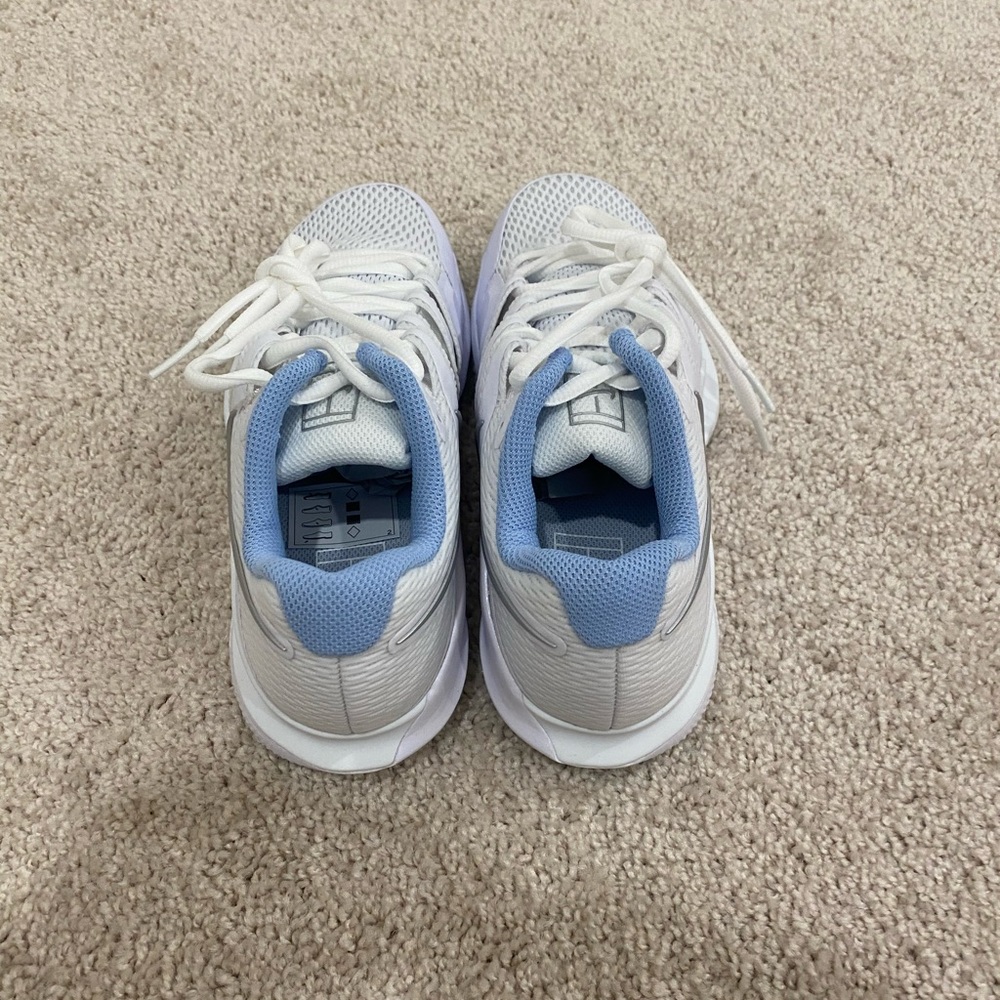 Nike air zoom White and Light Blue Women's Sneakers